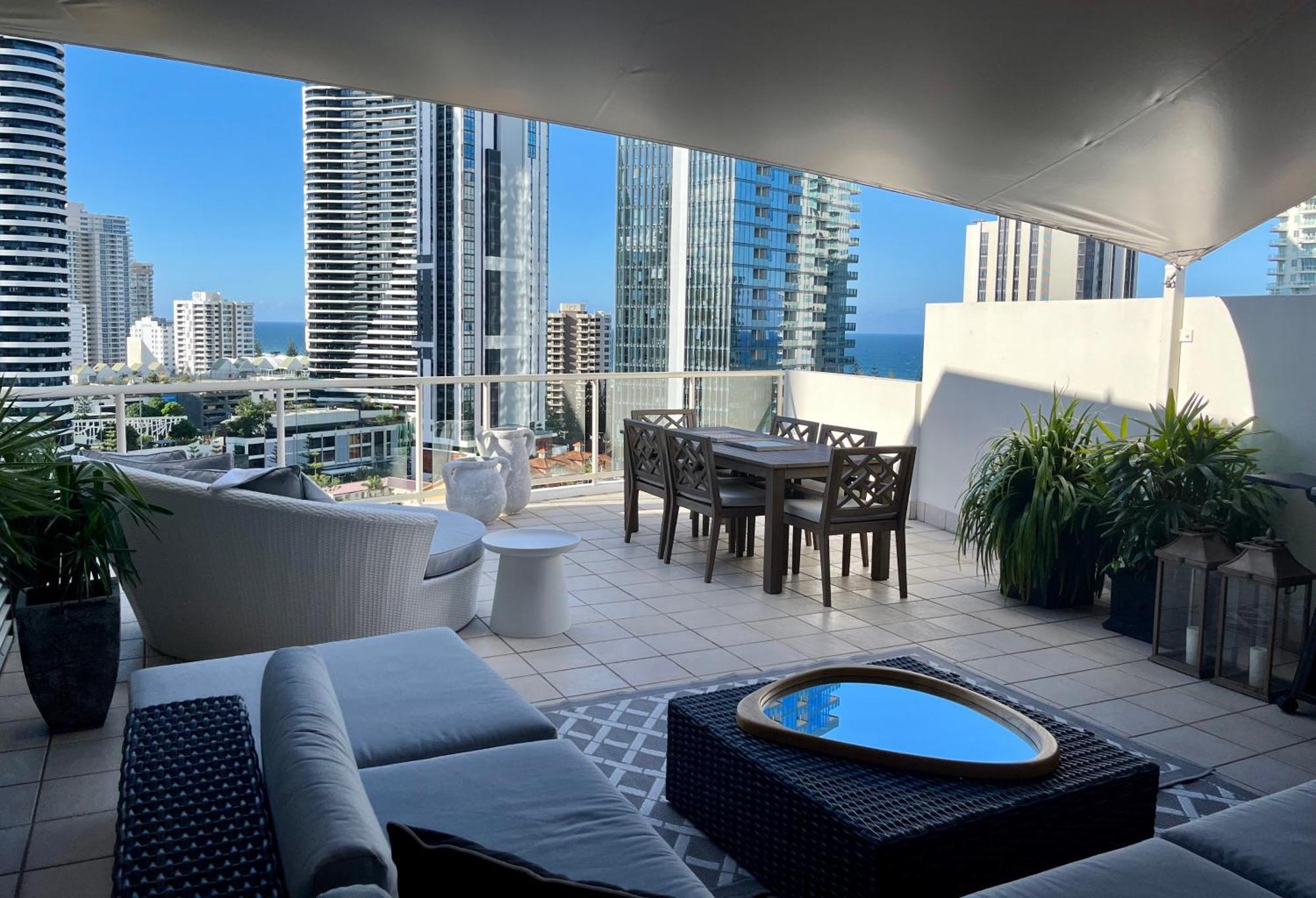 Appartement Private Sky Terrace Classic Penthouse 2 Car Parks à Gold Coast Extérieur photo